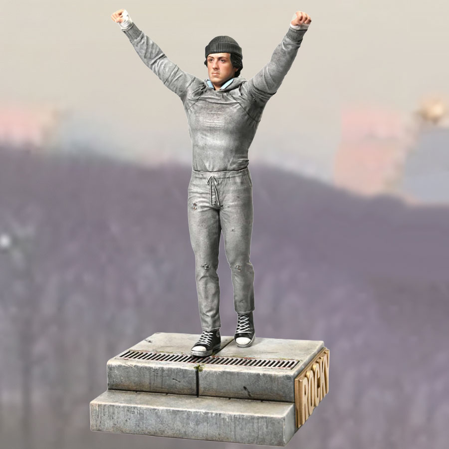 Rocky Rocky "Gonna Fly Now" 1:10 Scale Statue  (Prototype Shown) View 1