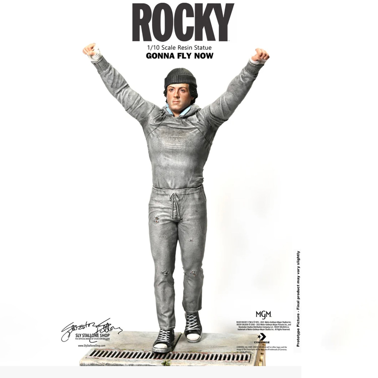 Rocky Rocky "Gonna Fly Now" 1:10 Scale Statue  (Prototype Shown) View 6