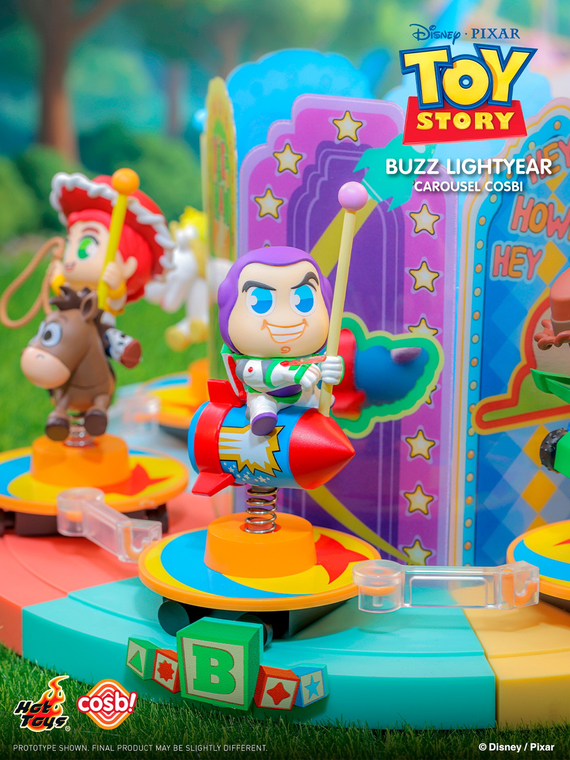 Disney Toy Story Carousel Cosbi Collection Blind Box Set  (Prototype Shown) View 3