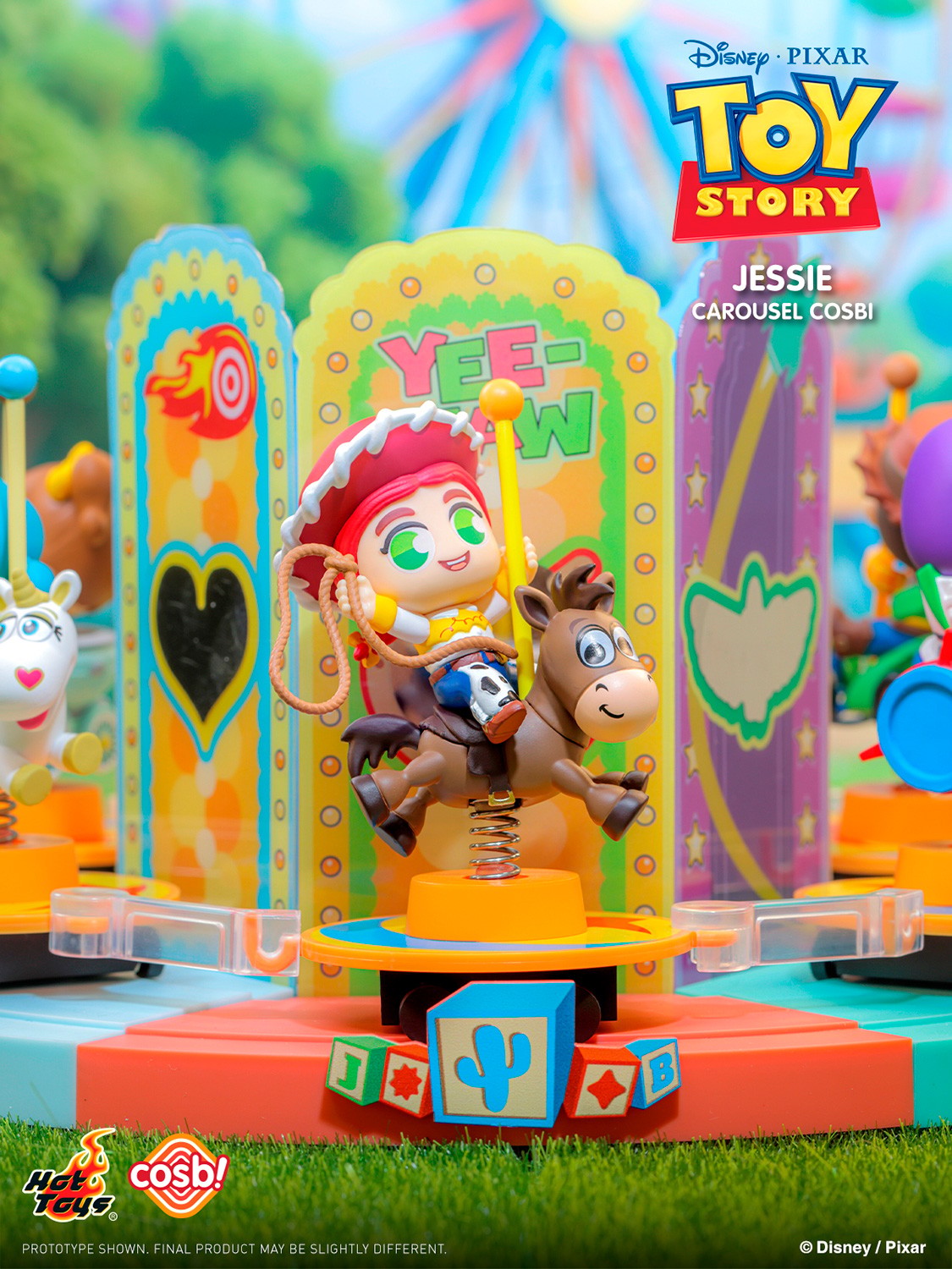 Disney Toy Story Carousel Cosbi Collection Blind Box Set  (Prototype Shown) View 7