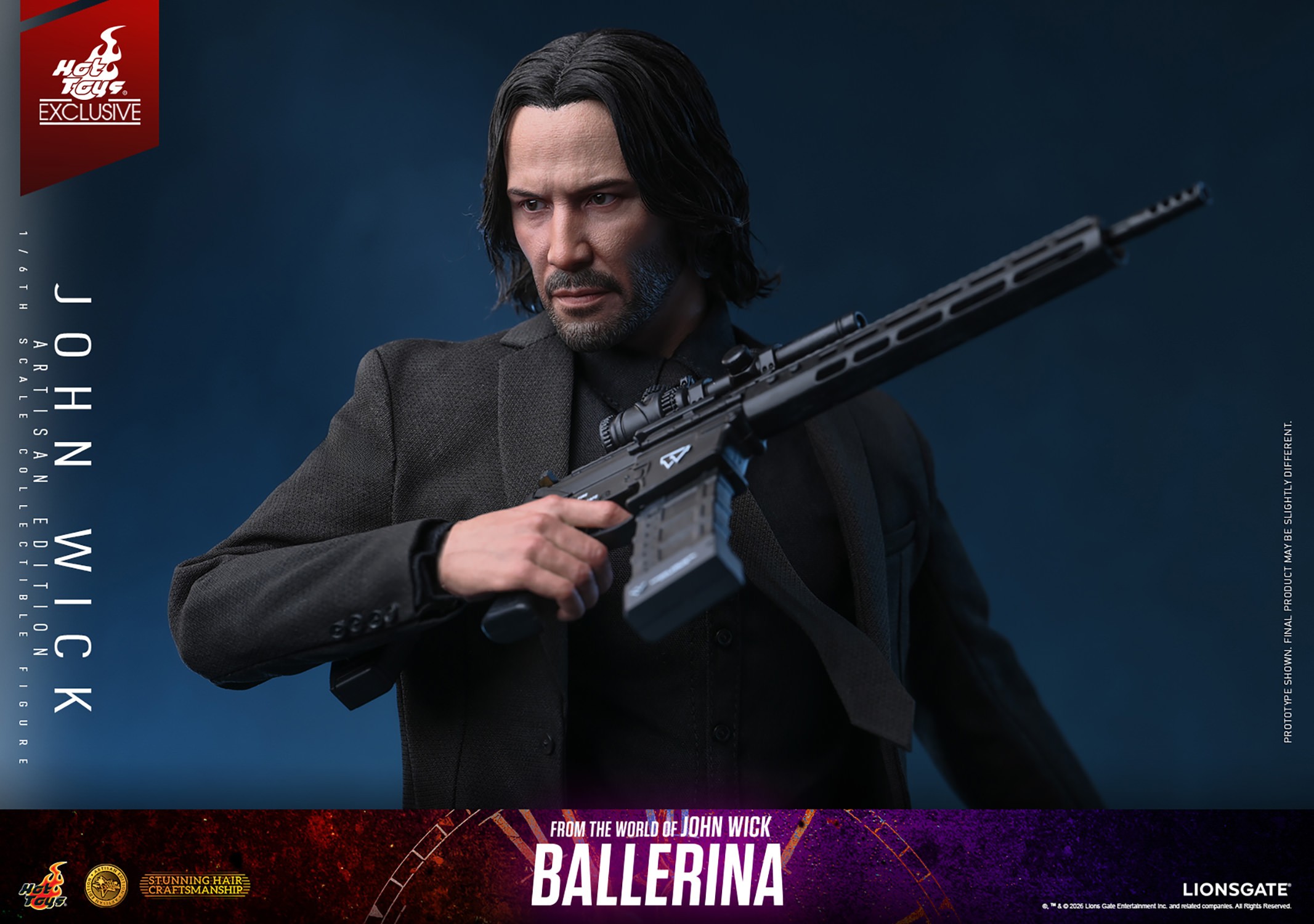 John Wick John Wick (Artisan Edition) Sixth Scale Figure  (Prototype Shown) View 9