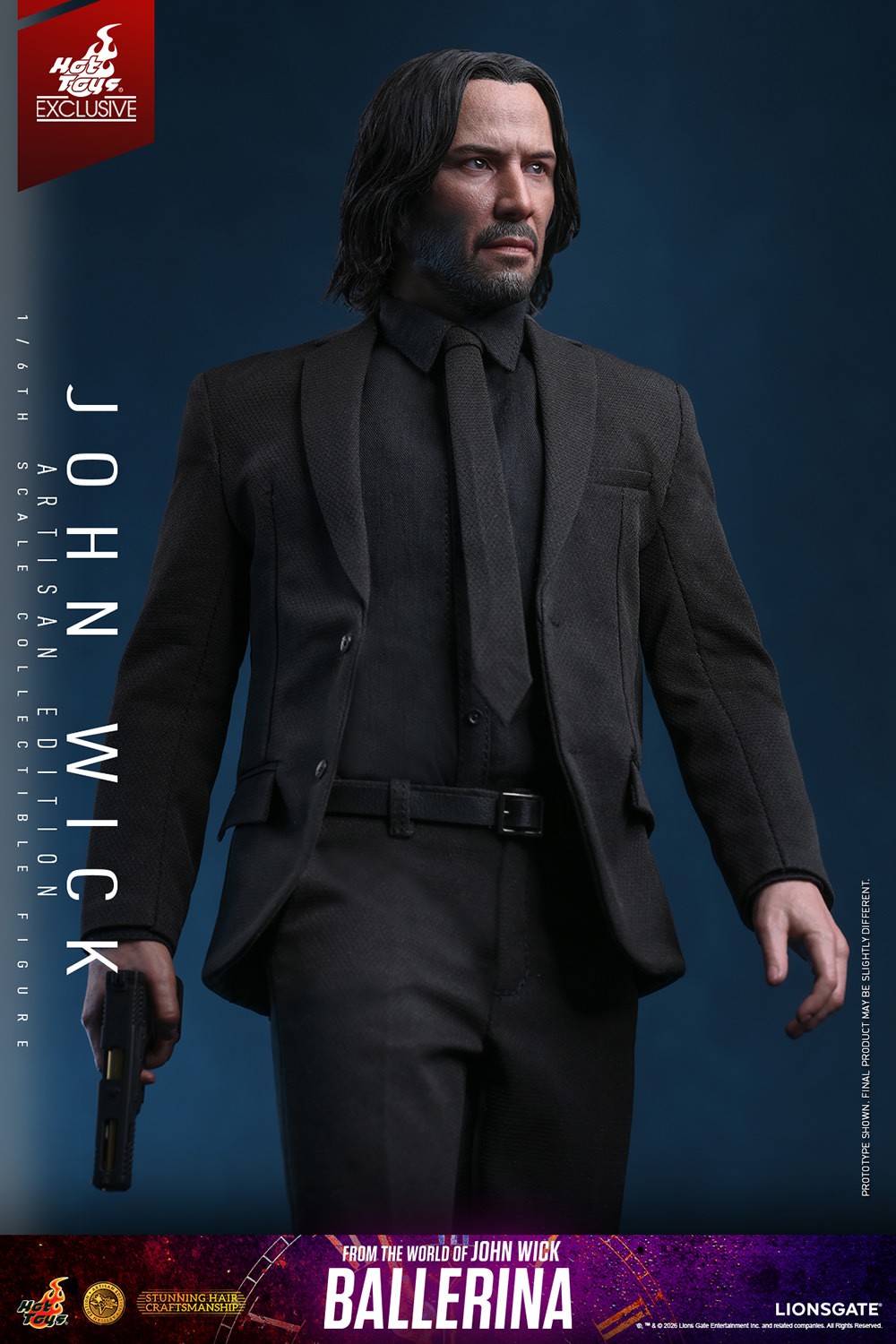John Wick John Wick (Artisan Edition) Sixth Scale Figure  (Prototype Shown) View 12