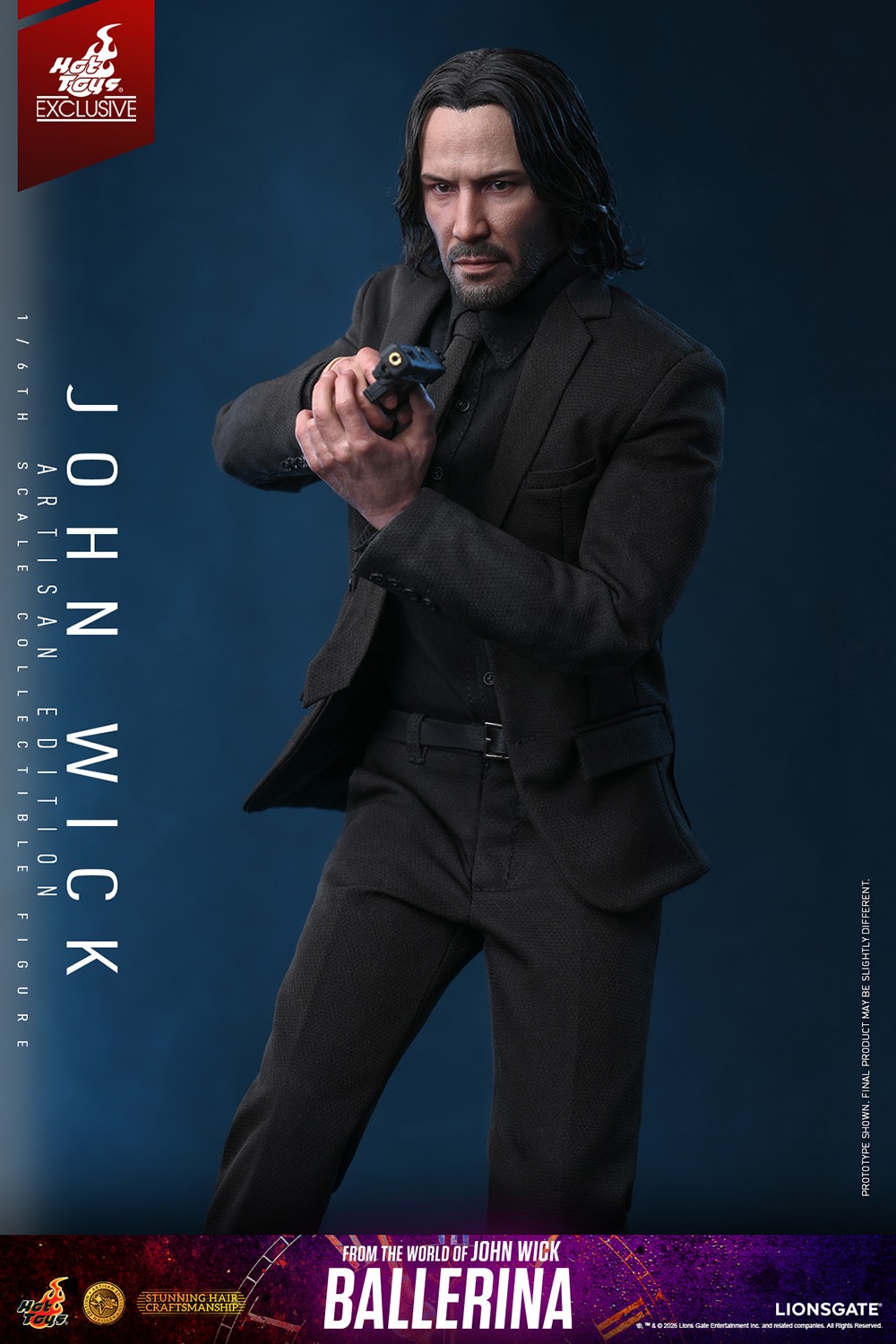 John Wick John Wick (Artisan Edition) Sixth Scale Figure  (Prototype Shown) View 13