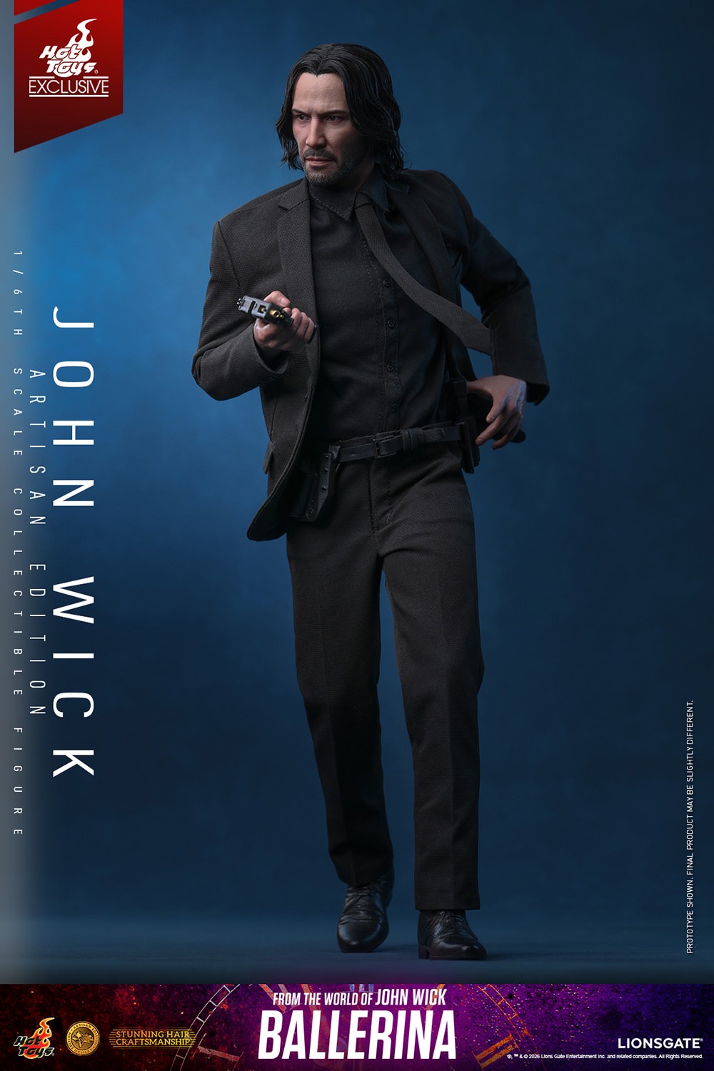 John Wick John Wick (Artisan Edition) Sixth Scale Figure  (Prototype Shown) View 14