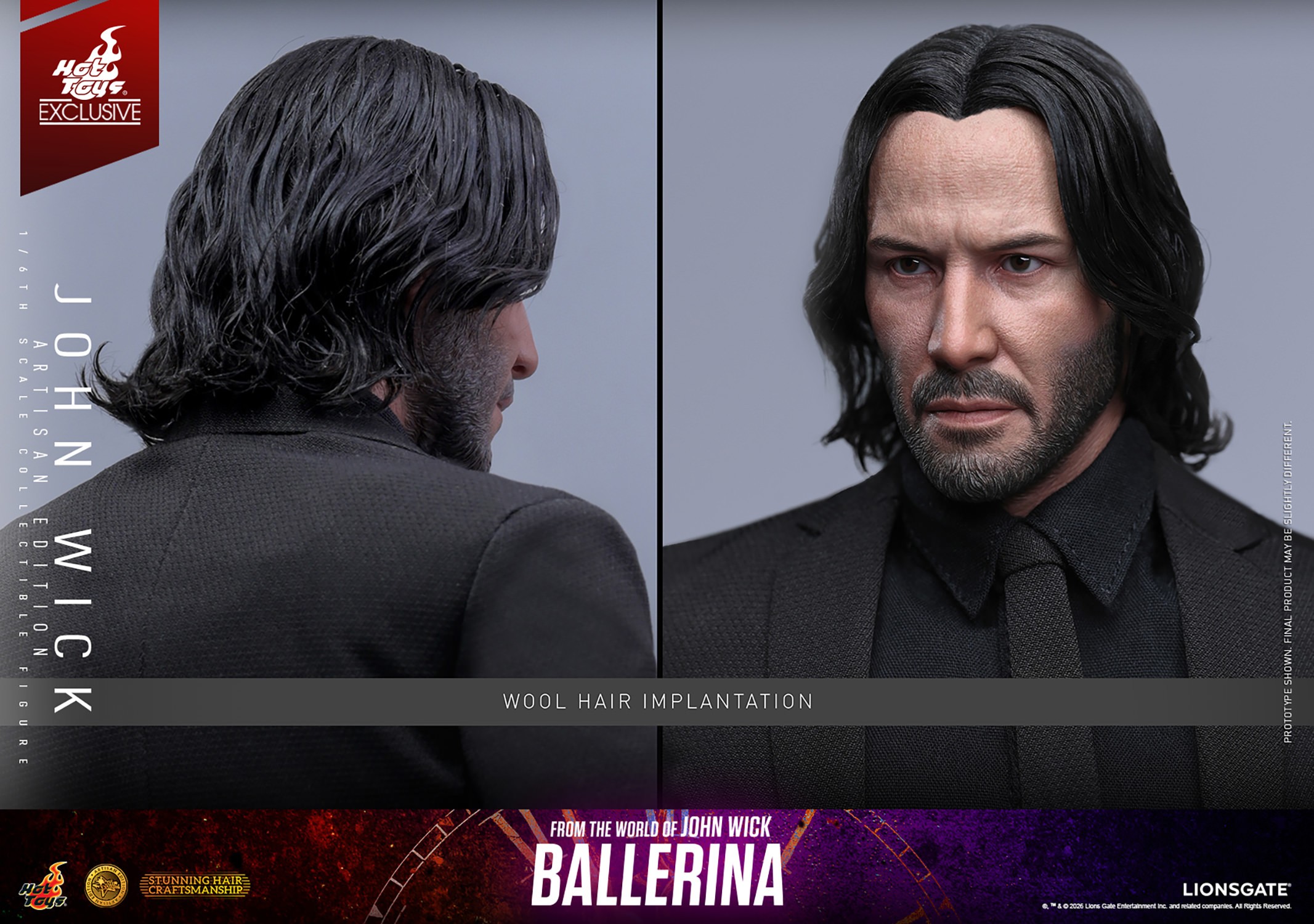 John Wick John Wick (Artisan Edition) Sixth Scale Figure  (Prototype Shown) View 17