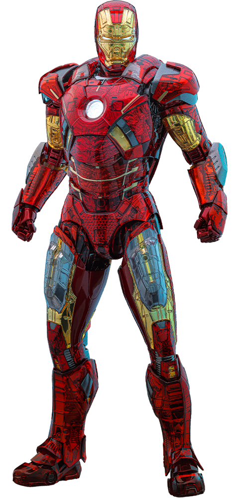 Iron Man Mark VII (Exo-Chrome Clear Version) Sixth Scale Figure by