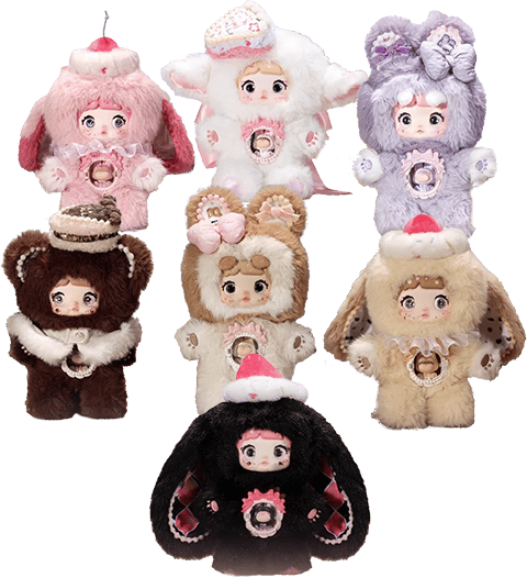 Nommi Nommi: A Bite of Sweetheart Plush Series Blind Box Set  (Prototype Shown) View 11