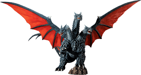 Desghidora Collectible Figure by X-Plus | Sideshow Collectibles