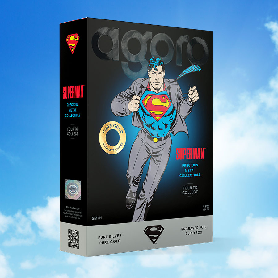 DC Comics Superman™ - Blind Box Silver Collectible  (Prototype Shown) View 1