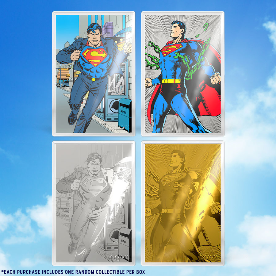 DC Comics Superman™ - Blind Box Silver Collectible  (Prototype Shown) View 2
