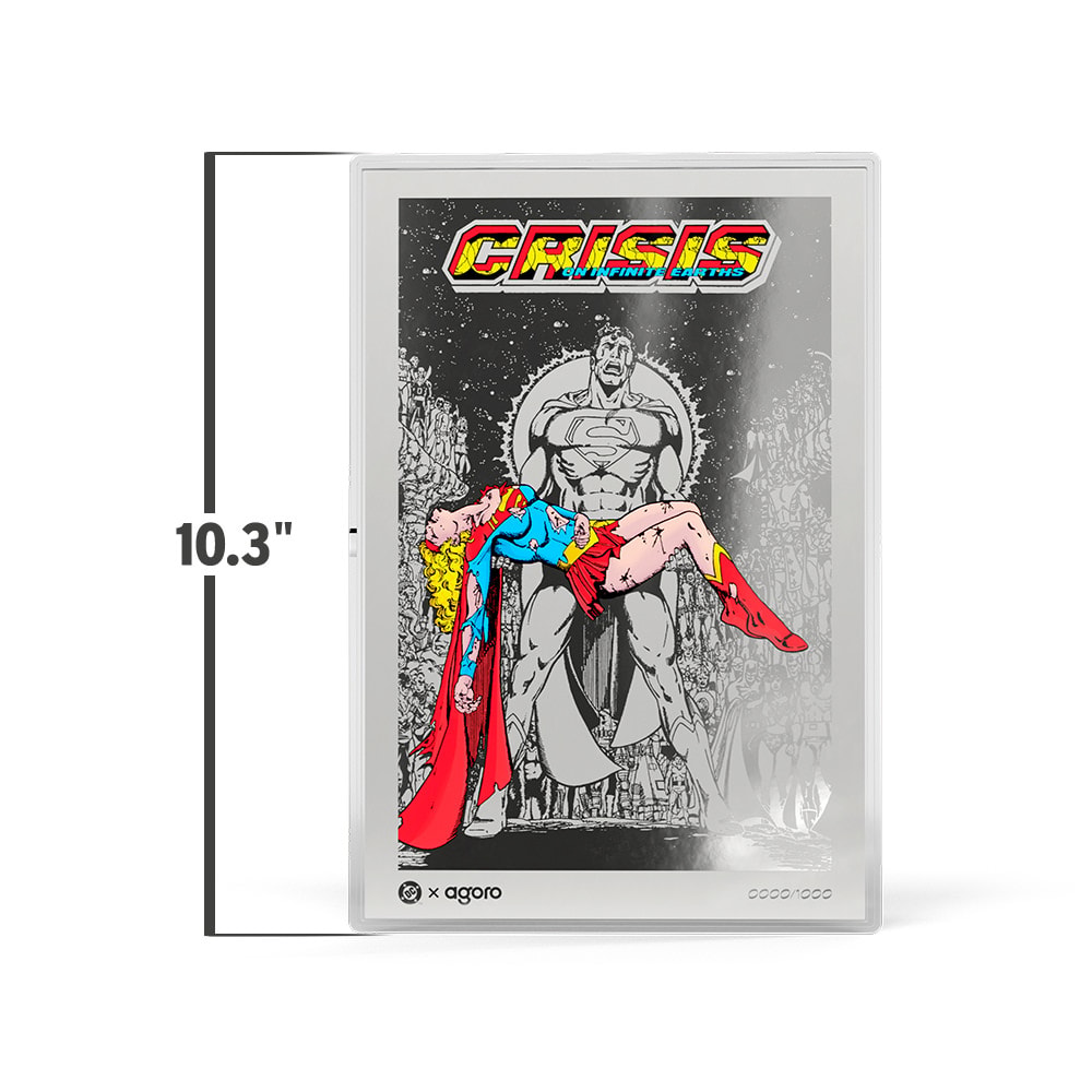 DC Comics Death of Supergirl - Crisis on Infinite Earths (1985) #7 Silver Collectible  (Prototype Shown) View 2