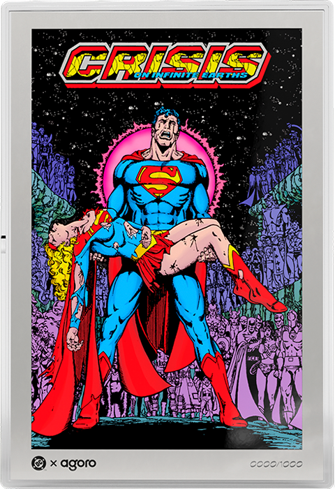DC Comics Death of Supergirl - Crisis on Infinite Earths (1985) #7 Silver Collectible  (Prototype Shown) View 7