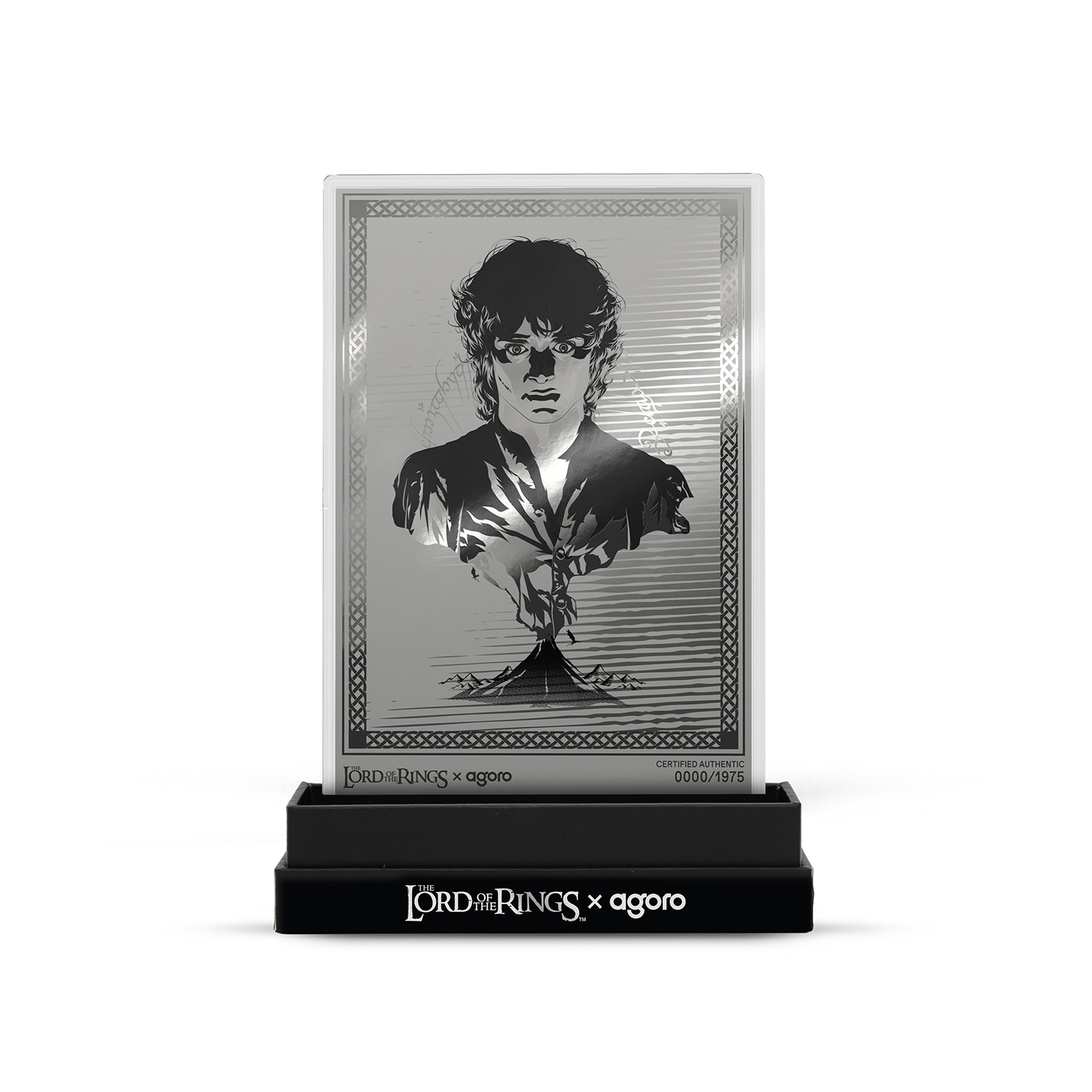 The Lord of the Rings Frodo's Journey Silver Collectible  (Prototype Shown) View 6
