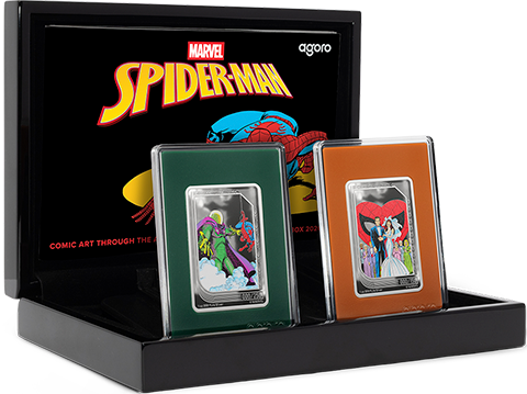 Marvel Collector Box – Spider-Man: Comic Art Through The Ages Silver Collectible  (Prototype Shown) View 14