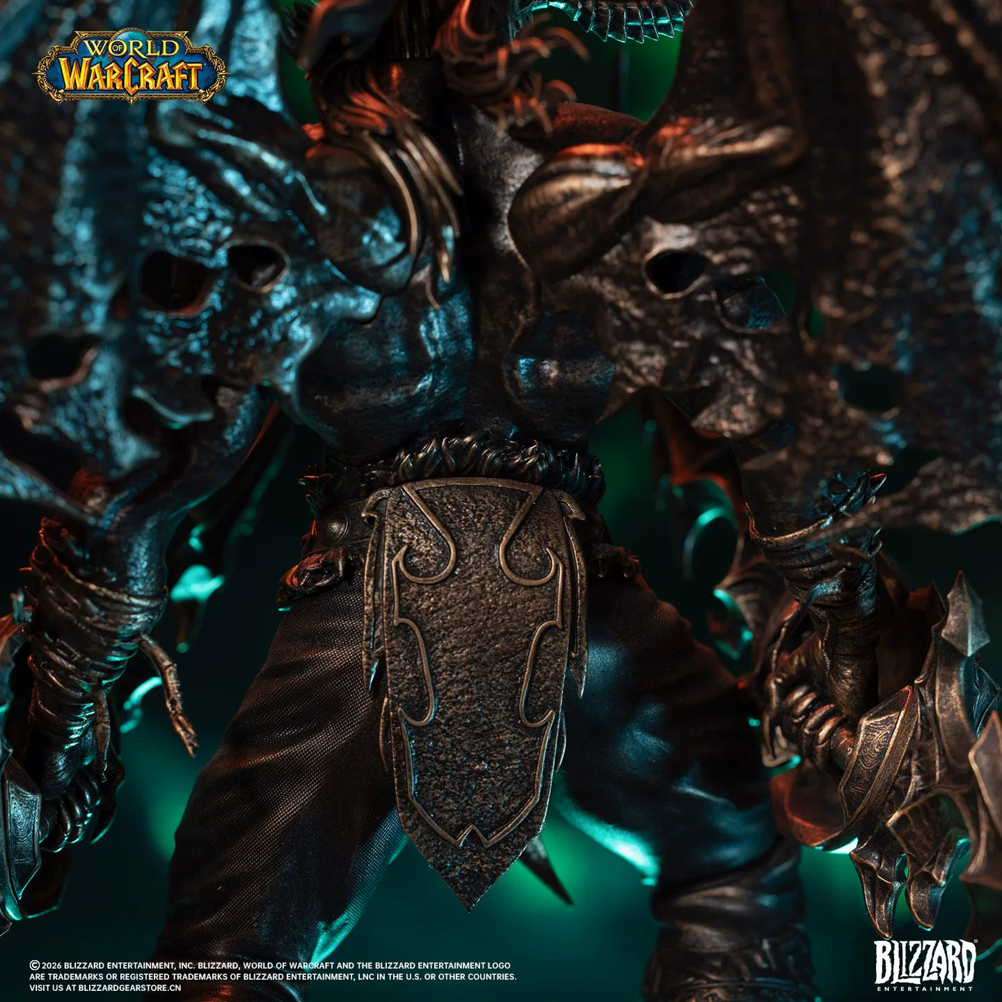 Warcraft Illidan Stormrage (Bronze-Colored) 1:10 Scale Statue  (Prototype Shown) View 4