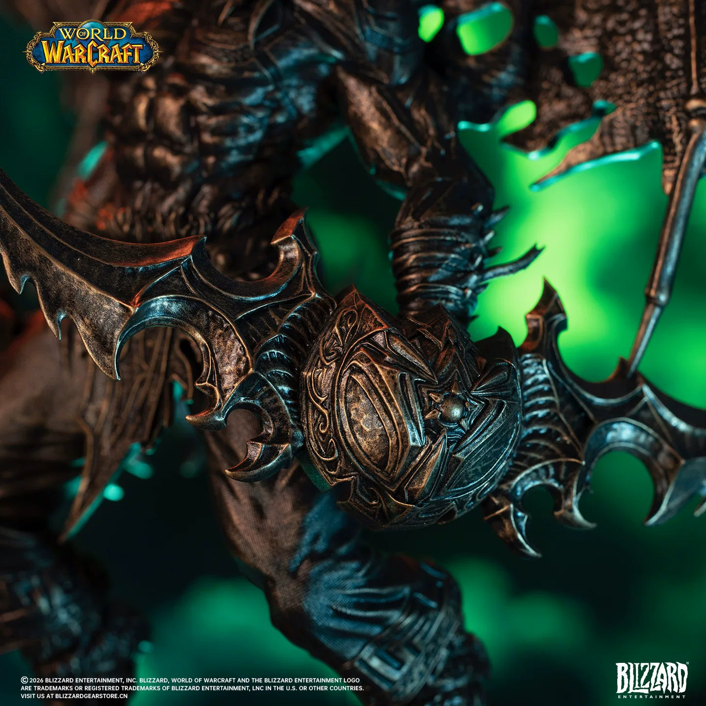 Warcraft Illidan Stormrage (Bronze-Colored) 1:10 Scale Statue  (Prototype Shown) View 5