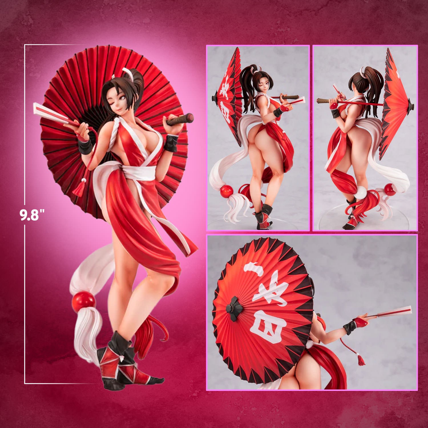 The King of Fighters Mai Shiranui Collectible Figure  (Prototype Shown) View 2