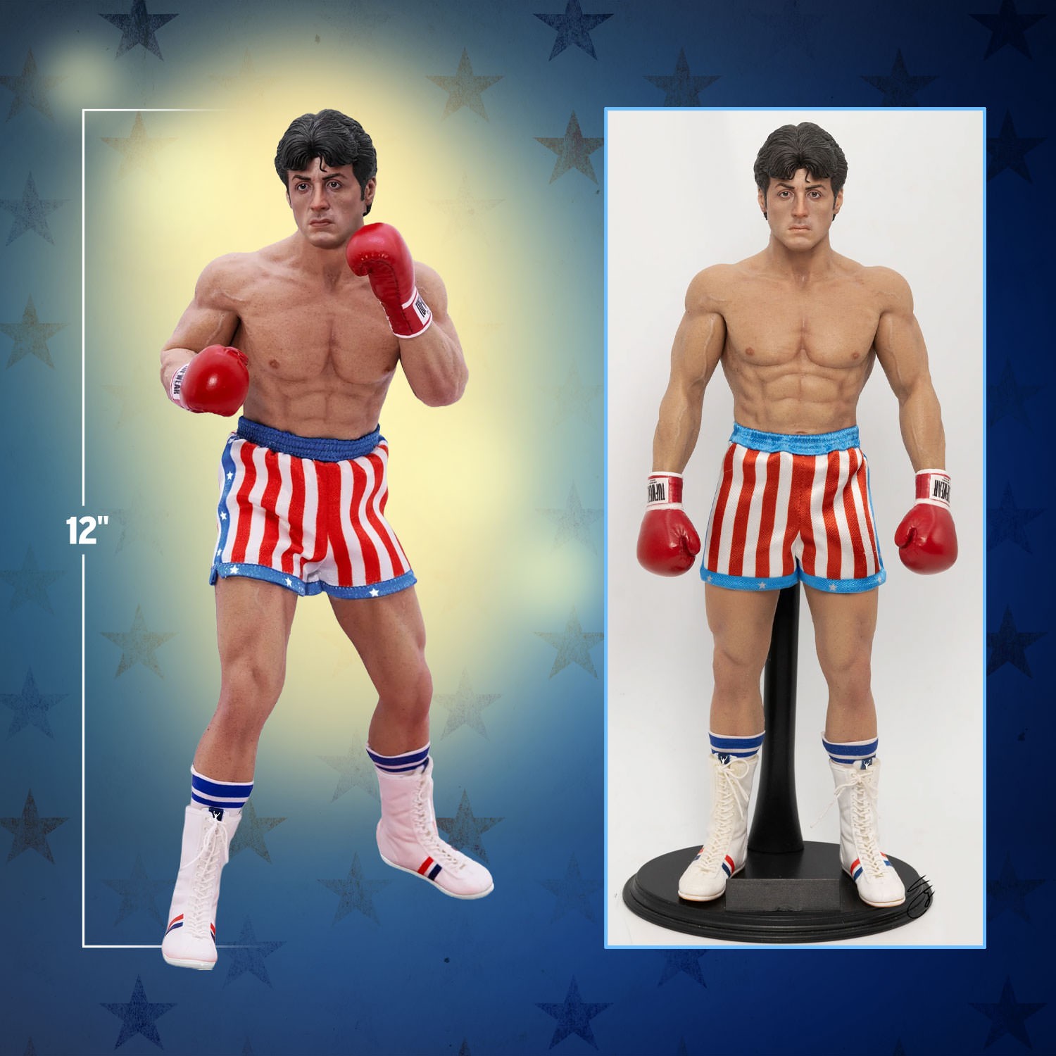 Rocky Rocky IV Sixth Scale Figure  (Prototype Shown) View 2