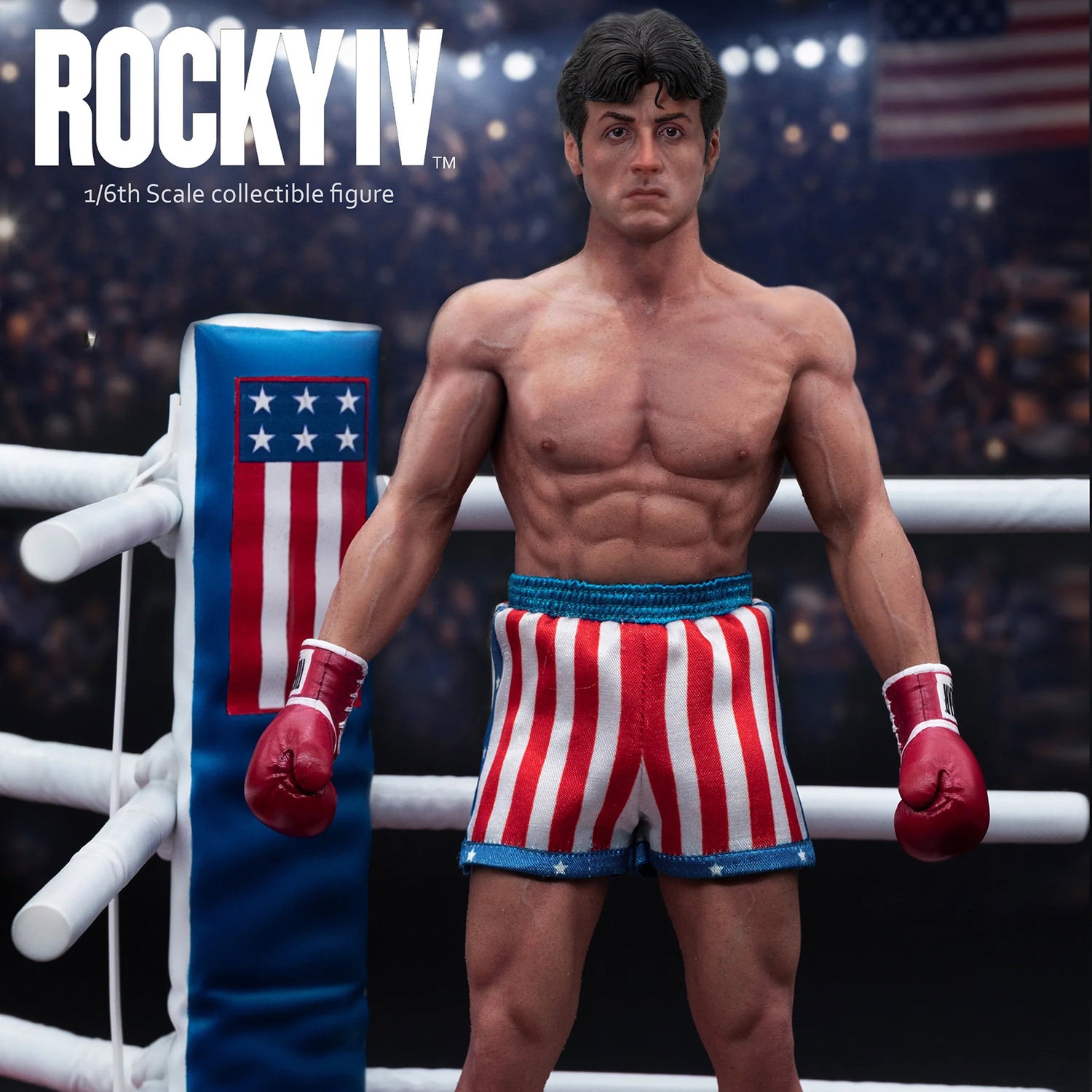 Rocky Rocky IV (Deluxe Edition) Sixth Scale Figure  (Prototype Shown) View 1