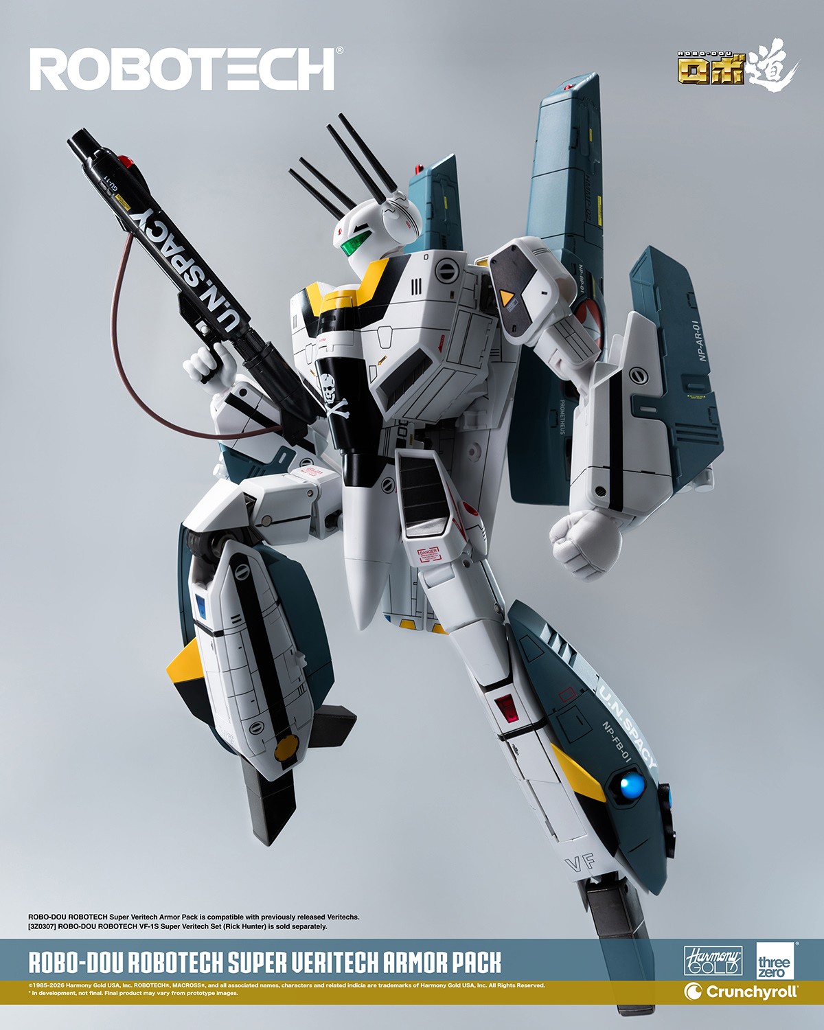 Robotech ROBO-DOU ROBOTECH Super Veritech Armor Pack Accessories Set  (Prototype Shown) View 10