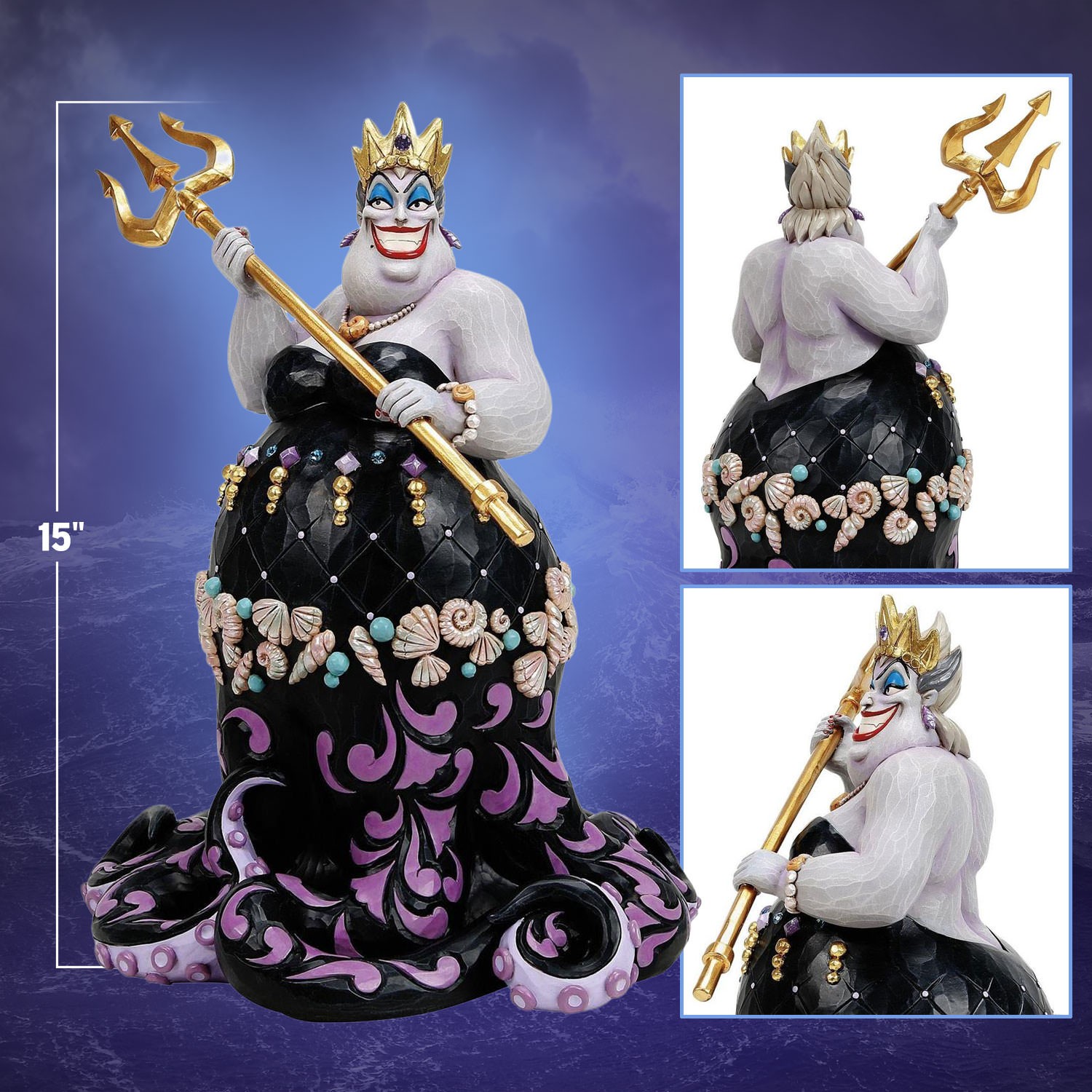 Disney Ursula Deluxe Figurine  (Prototype Shown) View 2