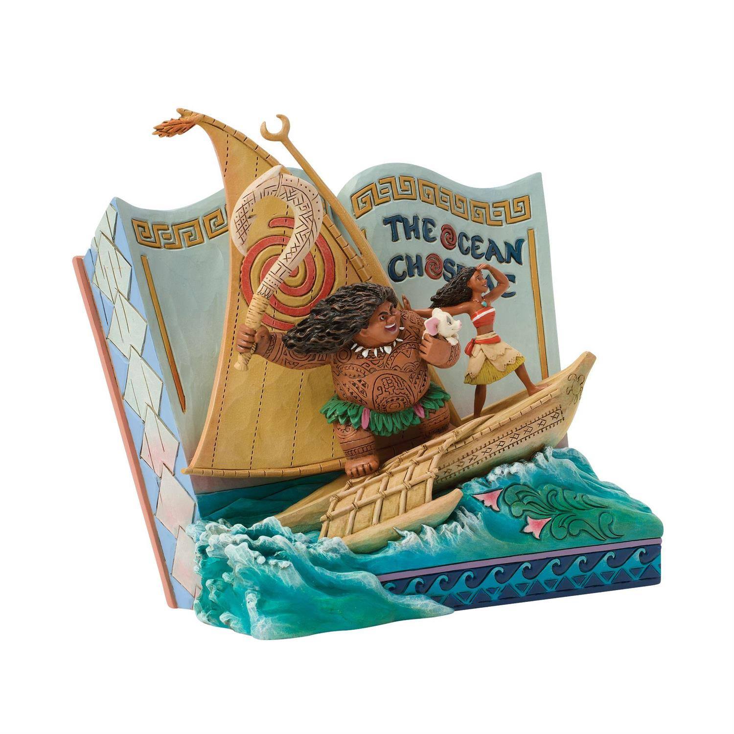 Disney Moana Story Book Figurine  (Prototype Shown) View 3