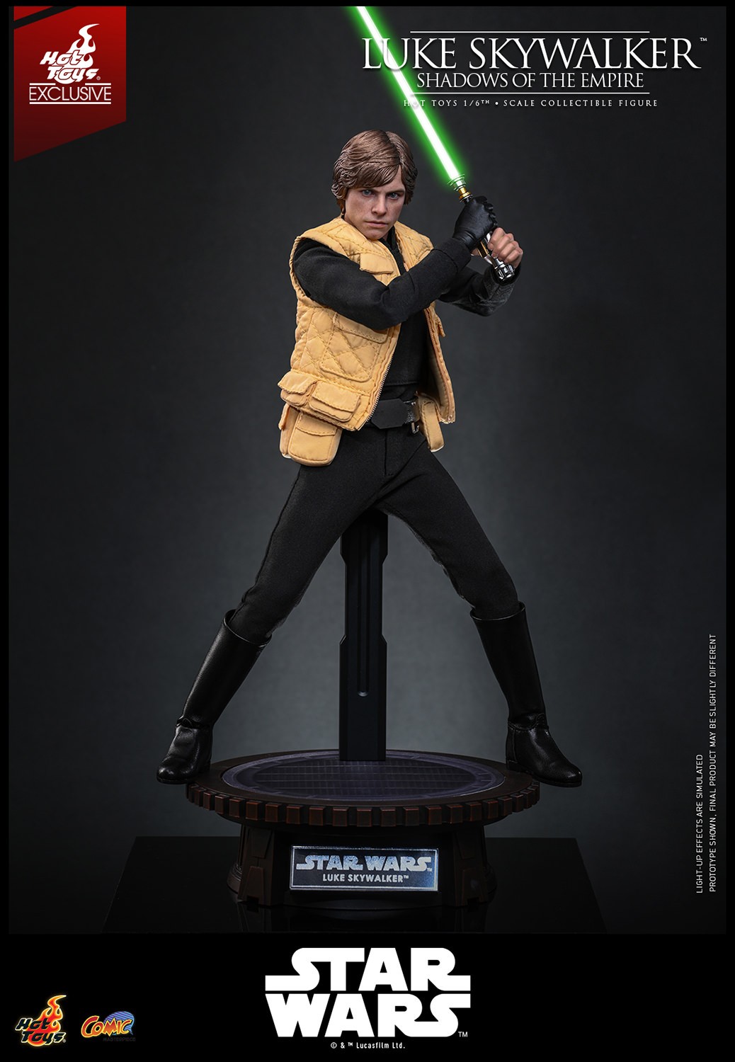 Star Wars Luke Skywalker™ (Shadows Of The Empire) Sixth Scale Figure  (Prototype Shown) View 3