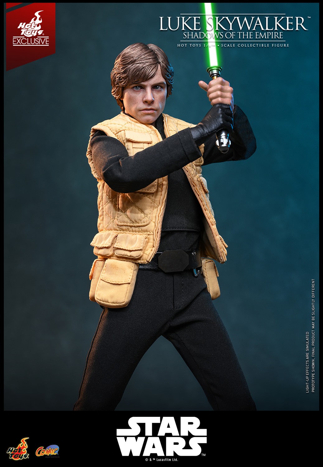 Star Wars Luke Skywalker™ (Shadows Of The Empire) Sixth Scale Figure  (Prototype Shown) View 8