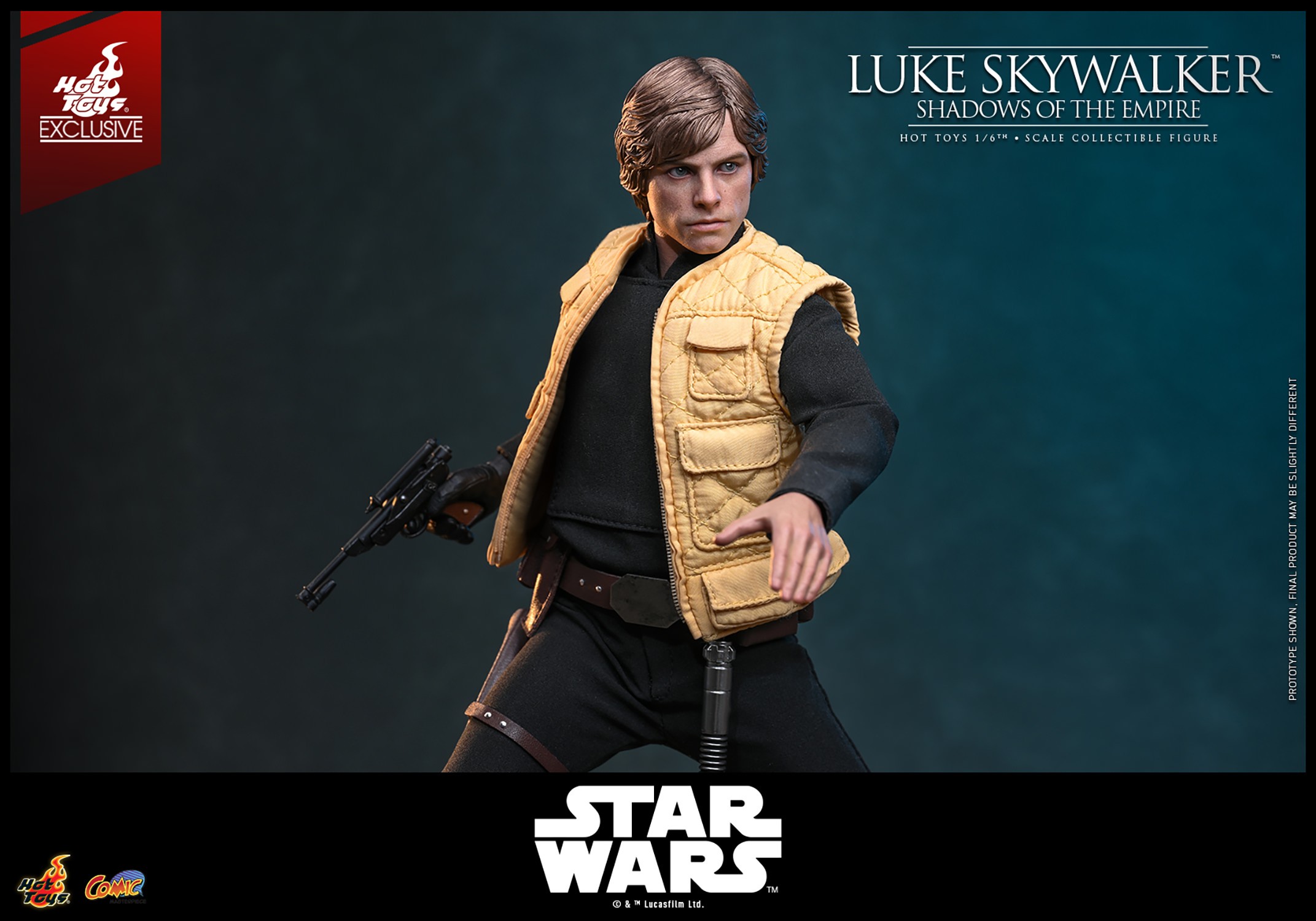 Star Wars Luke Skywalker™ (Shadows Of The Empire) Sixth Scale Figure  (Prototype Shown) View 18