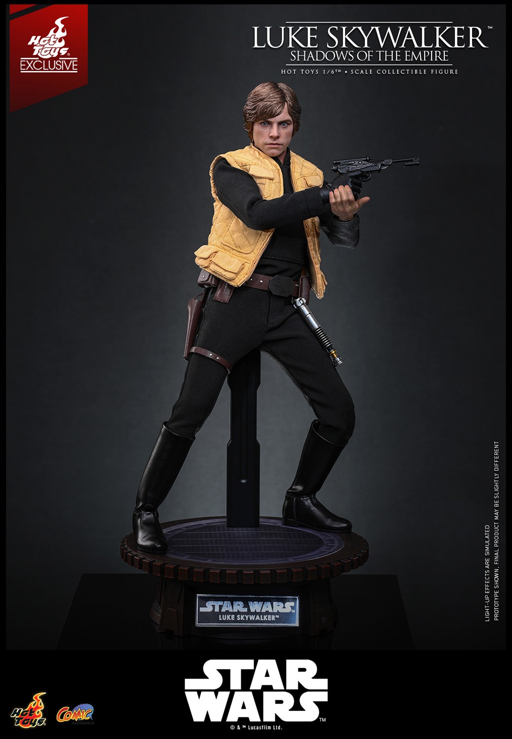 Star Wars Luke Skywalker™ (Shadows Of The Empire) Sixth Scale Figure  (Prototype Shown) View 9