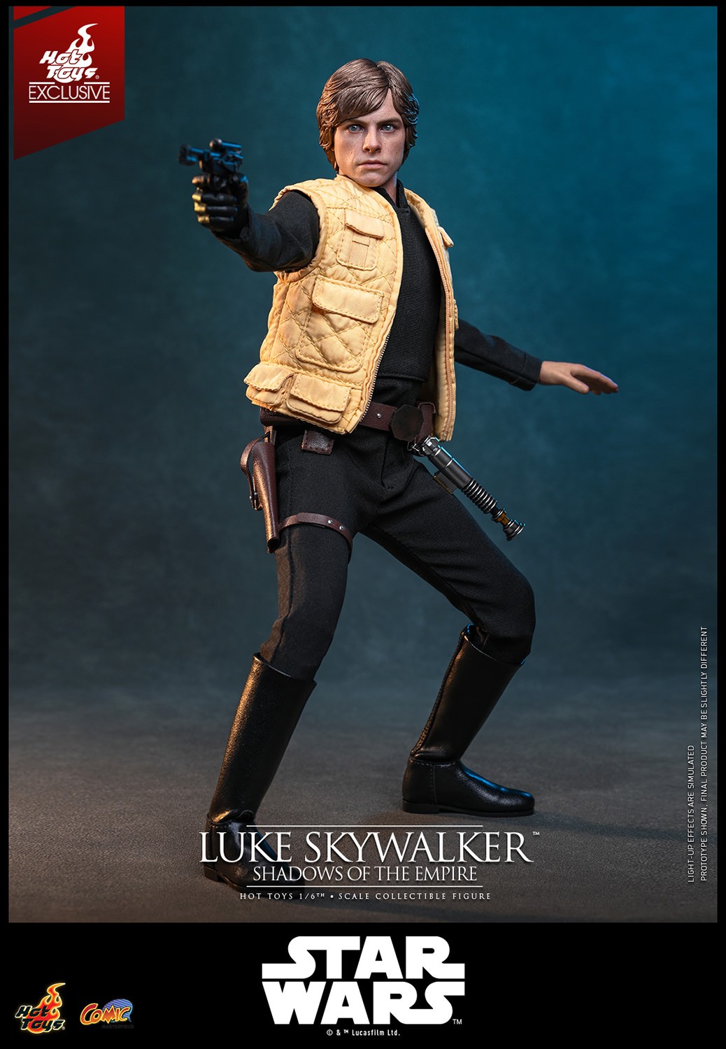 Star Wars Luke Skywalker™ (Shadows Of The Empire) Sixth Scale Figure  (Prototype Shown) View 10