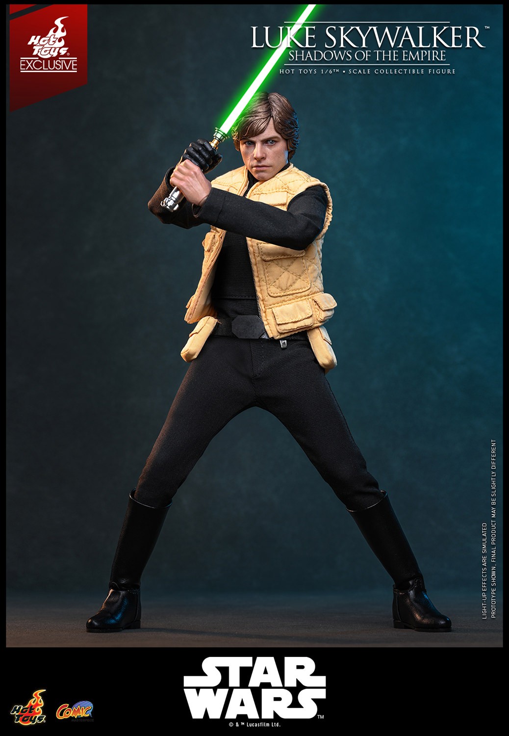 Star Wars Luke Skywalker™ (Shadows Of The Empire) Sixth Scale Figure  (Prototype Shown) View 14