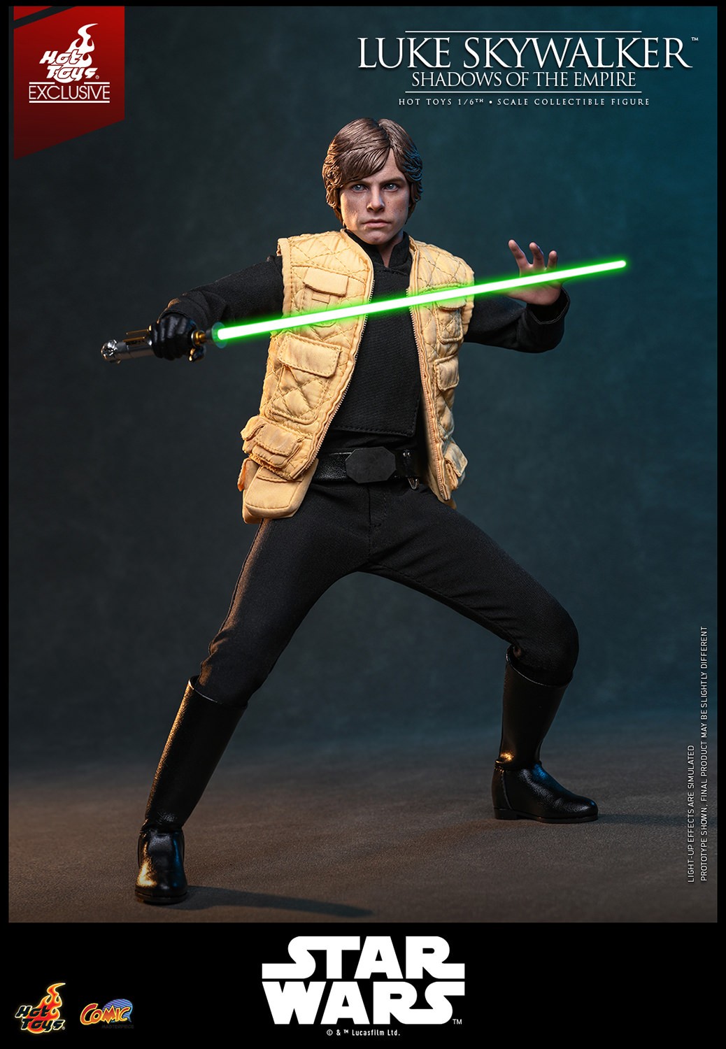Star Wars Luke Skywalker™ (Shadows Of The Empire) Sixth Scale Figure  (Prototype Shown) View 15