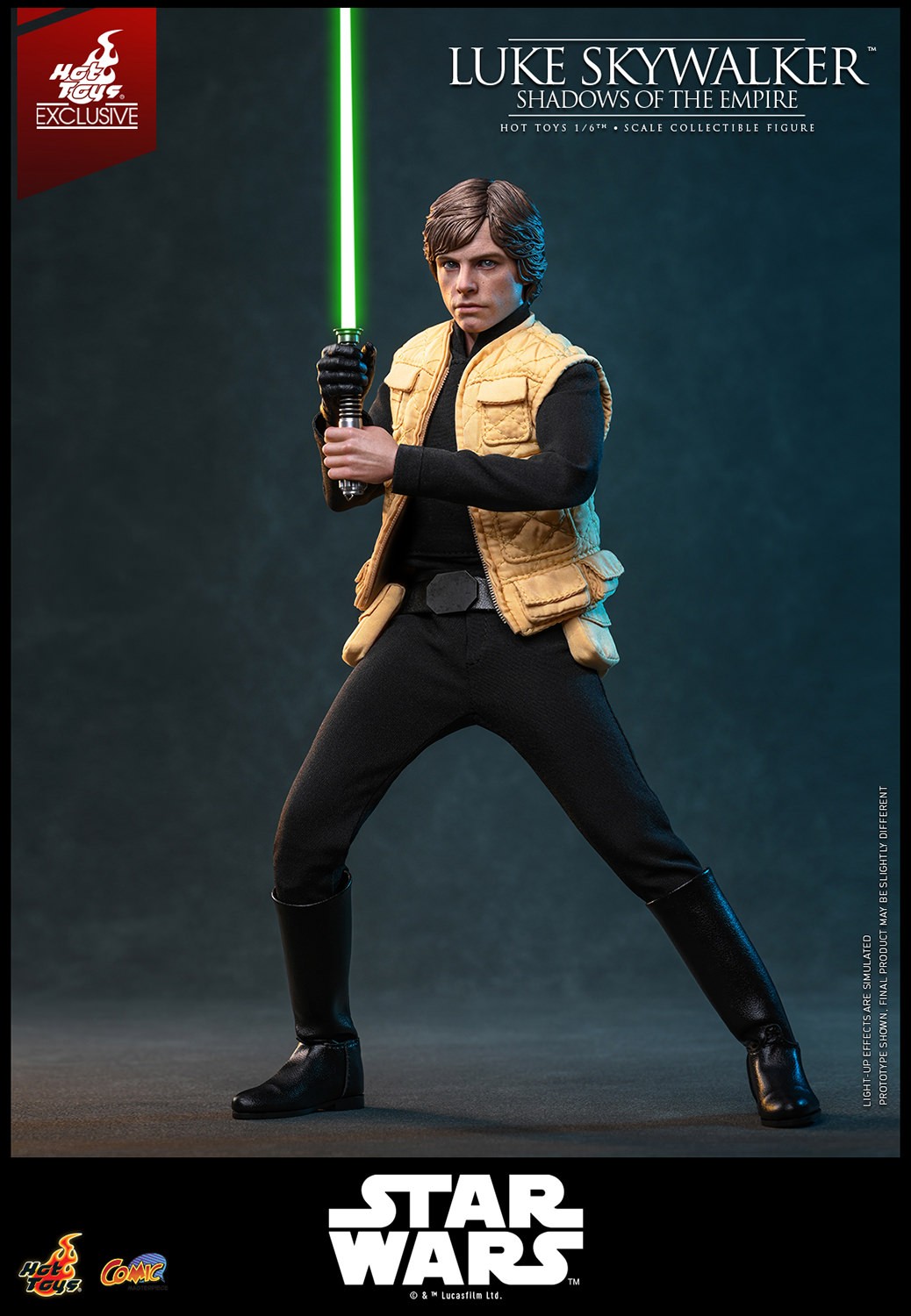Star Wars Luke Skywalker™ (Shadows Of The Empire) Sixth Scale Figure  (Prototype Shown) View 16