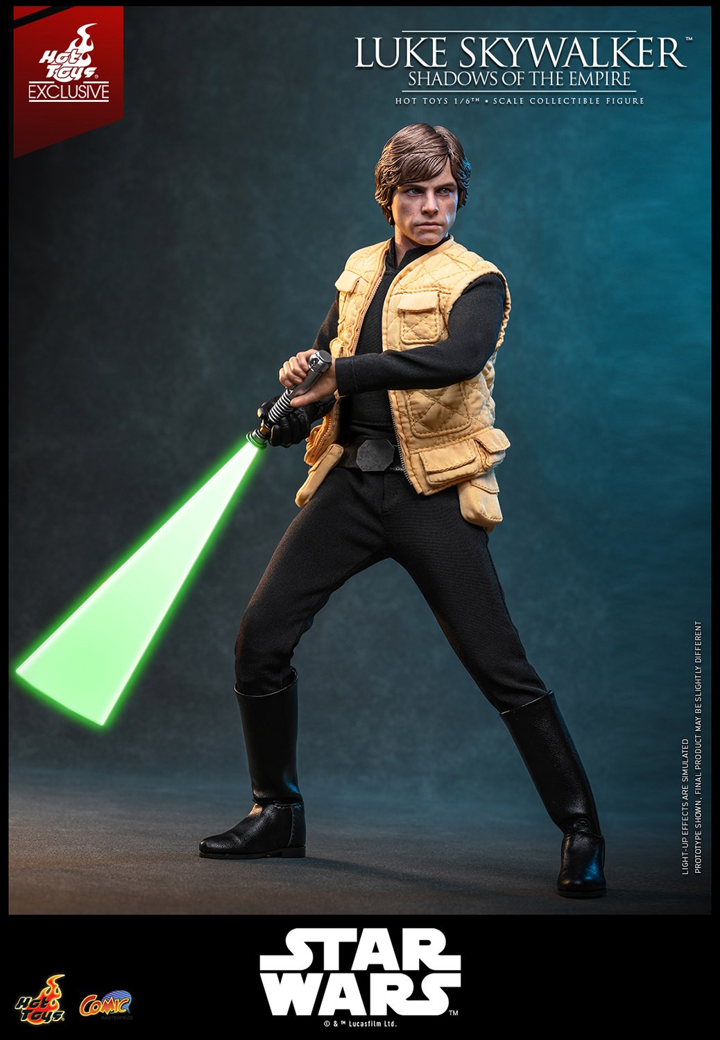 Star Wars Luke Skywalker™ (Shadows Of The Empire) Sixth Scale Figure  (Prototype Shown) View 17