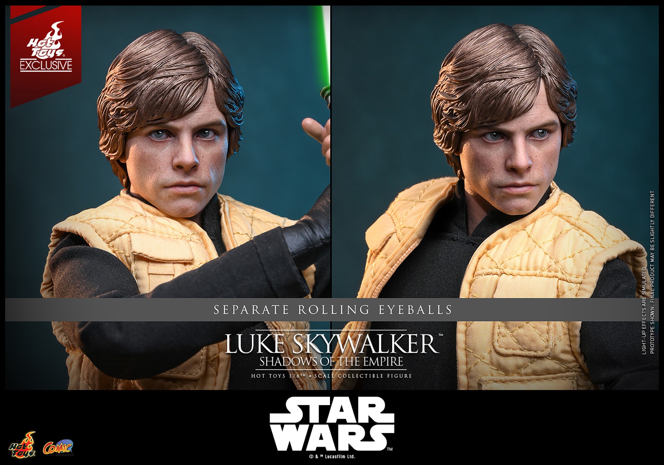 Star Wars Luke Skywalker™ (Shadows Of The Empire) Sixth Scale Figure  (Prototype Shown) View 19