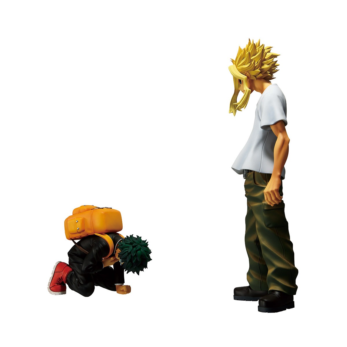 My Hero Academia Izuku Midoriya & All Might (The Story of How He Became the Greatest Hero) Collectible Figure  (Prototype Shown) View 8