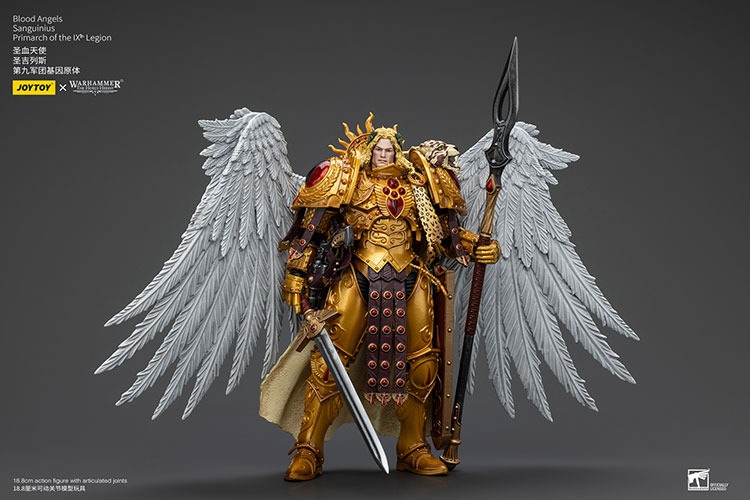 Warhammer 40K Sanguinius, Primarch of the IXth Legion Action Figure  (Prototype Shown) View 8