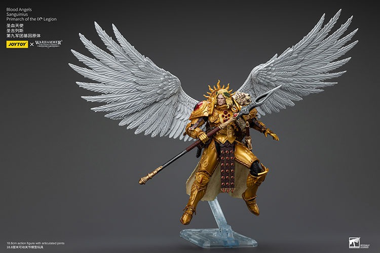 Warhammer 40K Sanguinius, Primarch of the IXth Legion Action Figure  (Prototype Shown) View 11