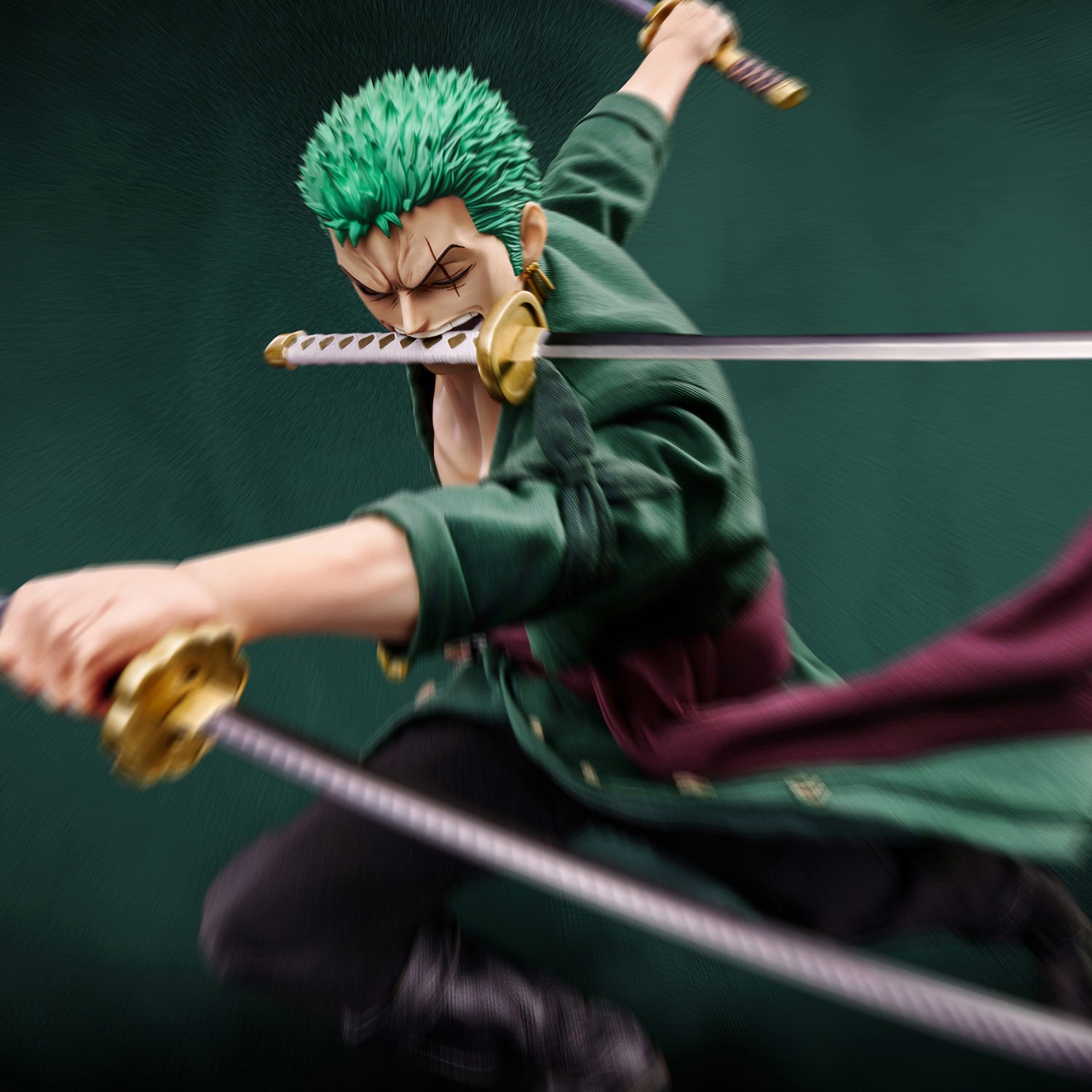 One Piece Roronoa Zoro (Deluxe Version) Sixth Scale Figure  (Prototype Shown) View 6