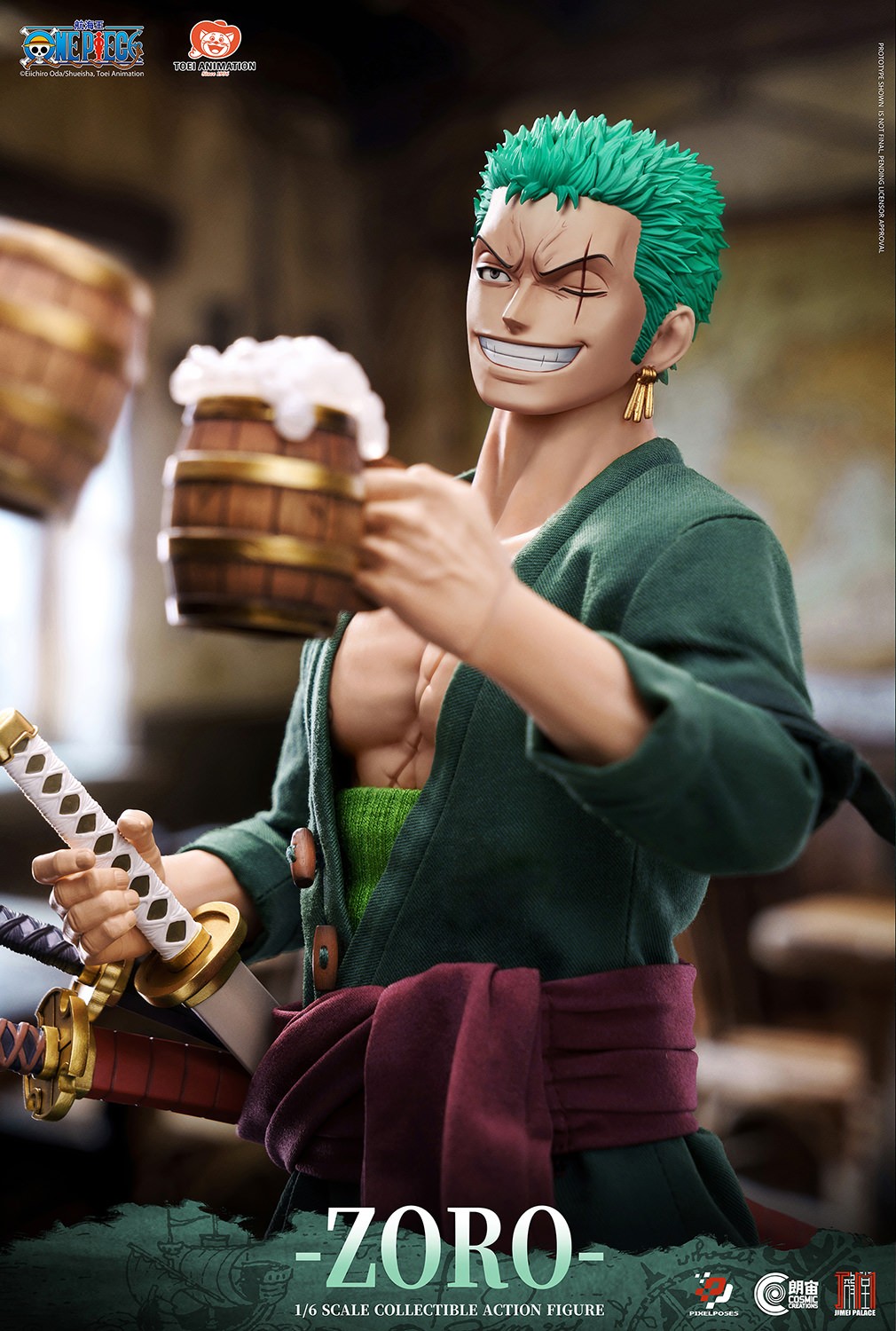 Roronoa Zoro Sixth Scale Figure by Jimei Palace | Sideshow