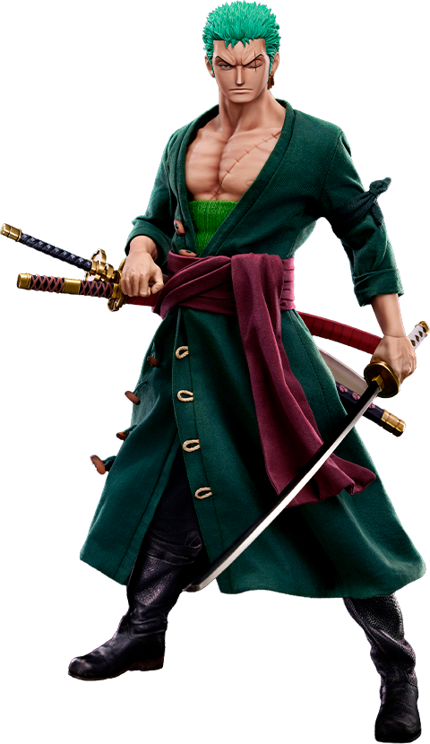 One Piece Roronoa Zoro (Deluxe Version) Sixth Scale Figure  (Prototype Shown) View 13
