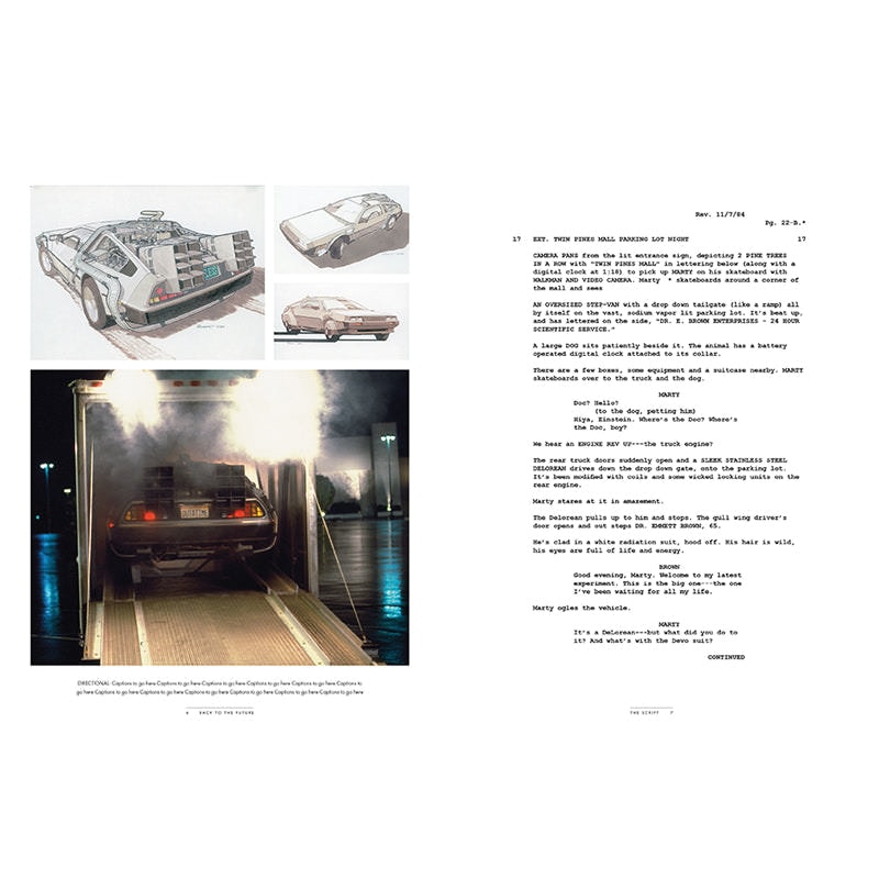Back to the Future Back to the Future: The Complete Screenplay [Limited Edition] Book  (Prototype Shown) View 4