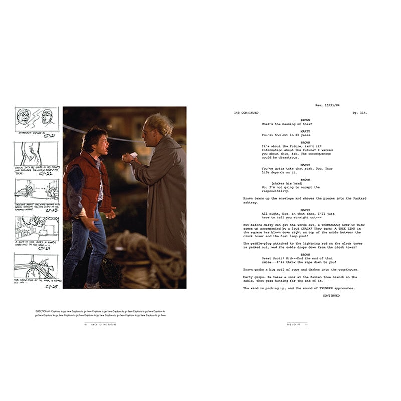 Back to the Future Back to the Future: The Complete Screenplay [Limited Edition] Book  (Prototype Shown) View 6