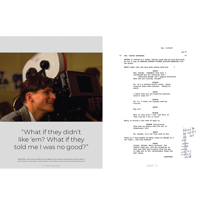 Back to the Future Back to the Future: The Complete Screenplay [Limited Edition] Book  (Prototype Shown) View 7
