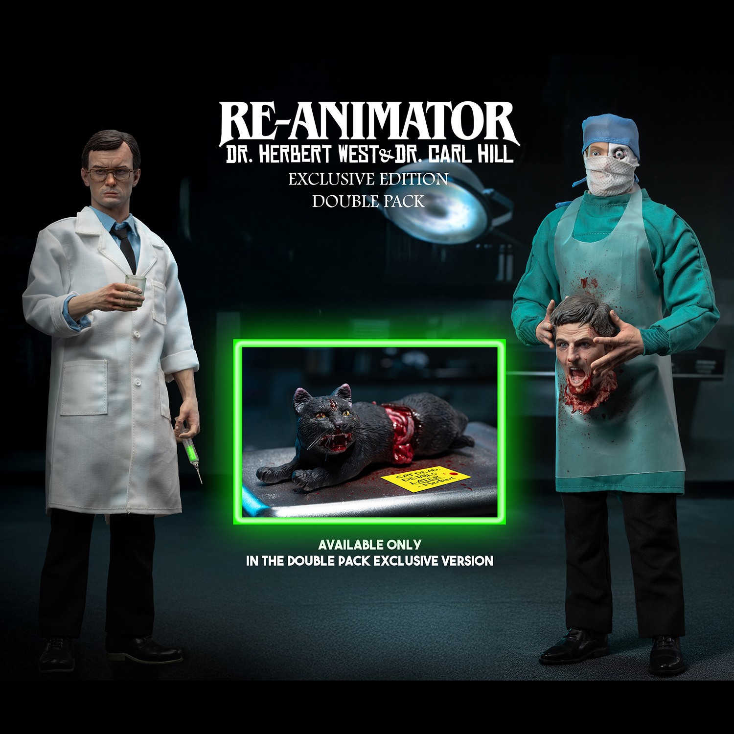 Re-Animator Doctor Herbert West & Doctor Carl Hill Sixth Scale Figure Set  (Prototype Shown) View 2