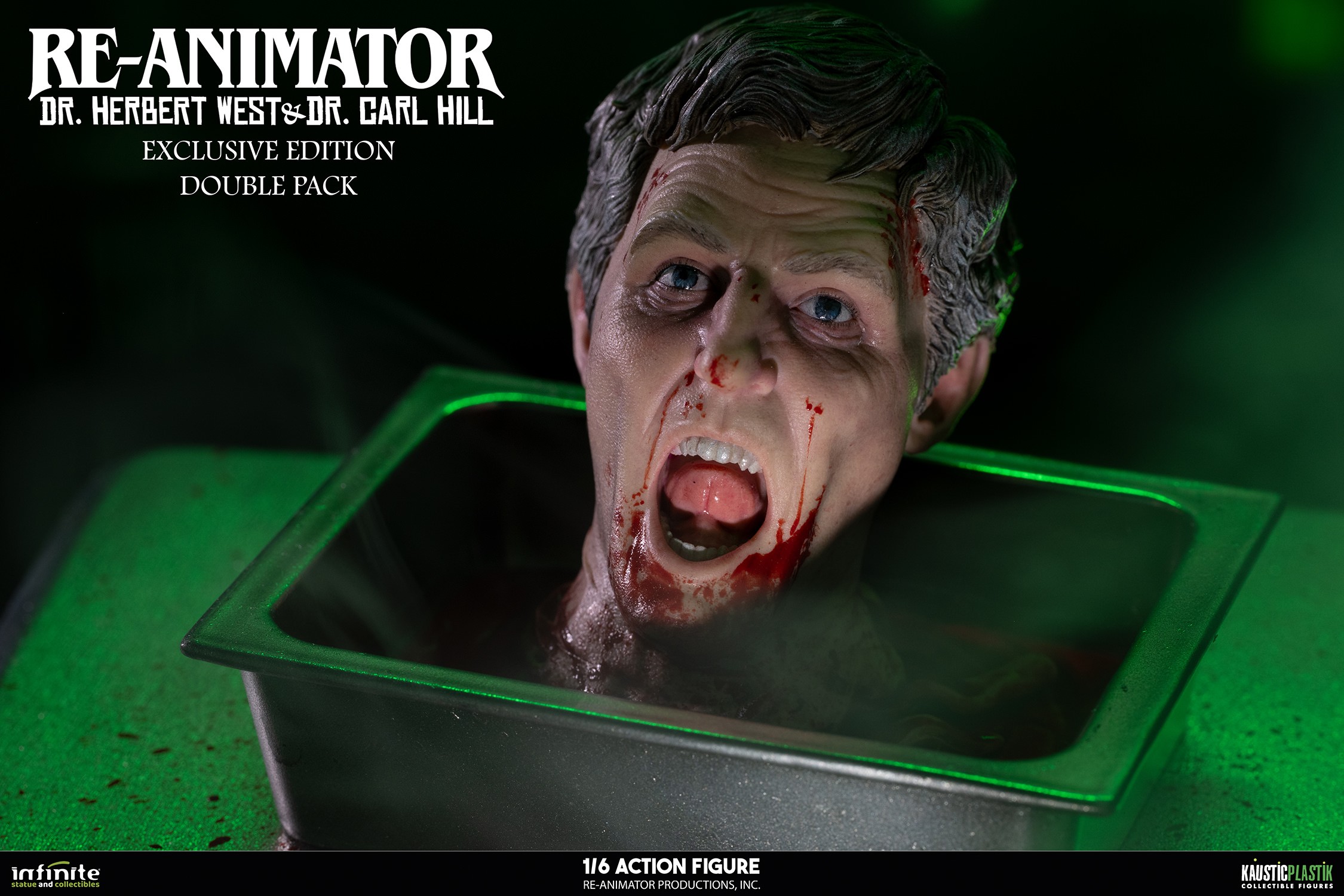 Re-Animator Doctor Herbert West & Doctor Carl Hill Sixth Scale Figure Set  (Prototype Shown) View 11