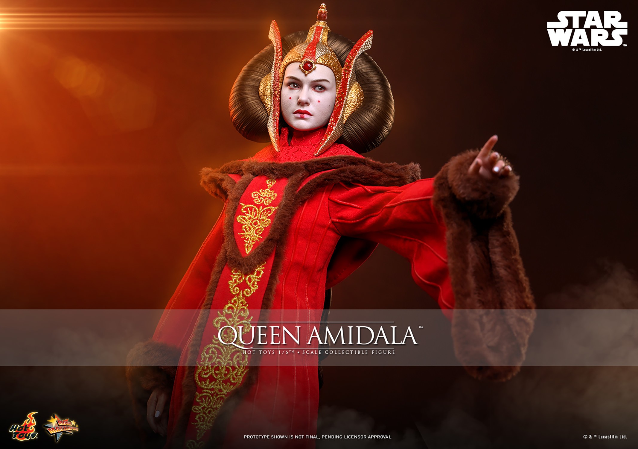 希少　サイドショー スターウォーズ パドメ アミダラ　1/6 SIDESHOW Queen Amidala Sixth Scale Figure by Hot Toys | Sideshow Collectibles