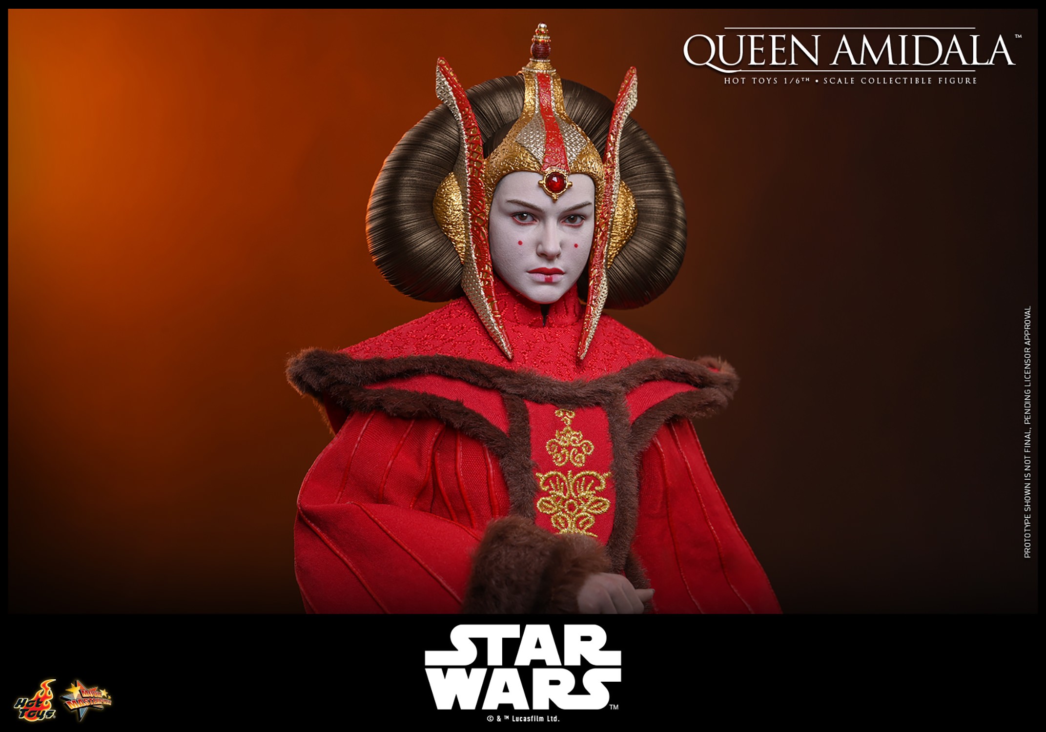 Star Wars Queen Amidala Sixth Scale Figure  (Prototype Shown) View 7