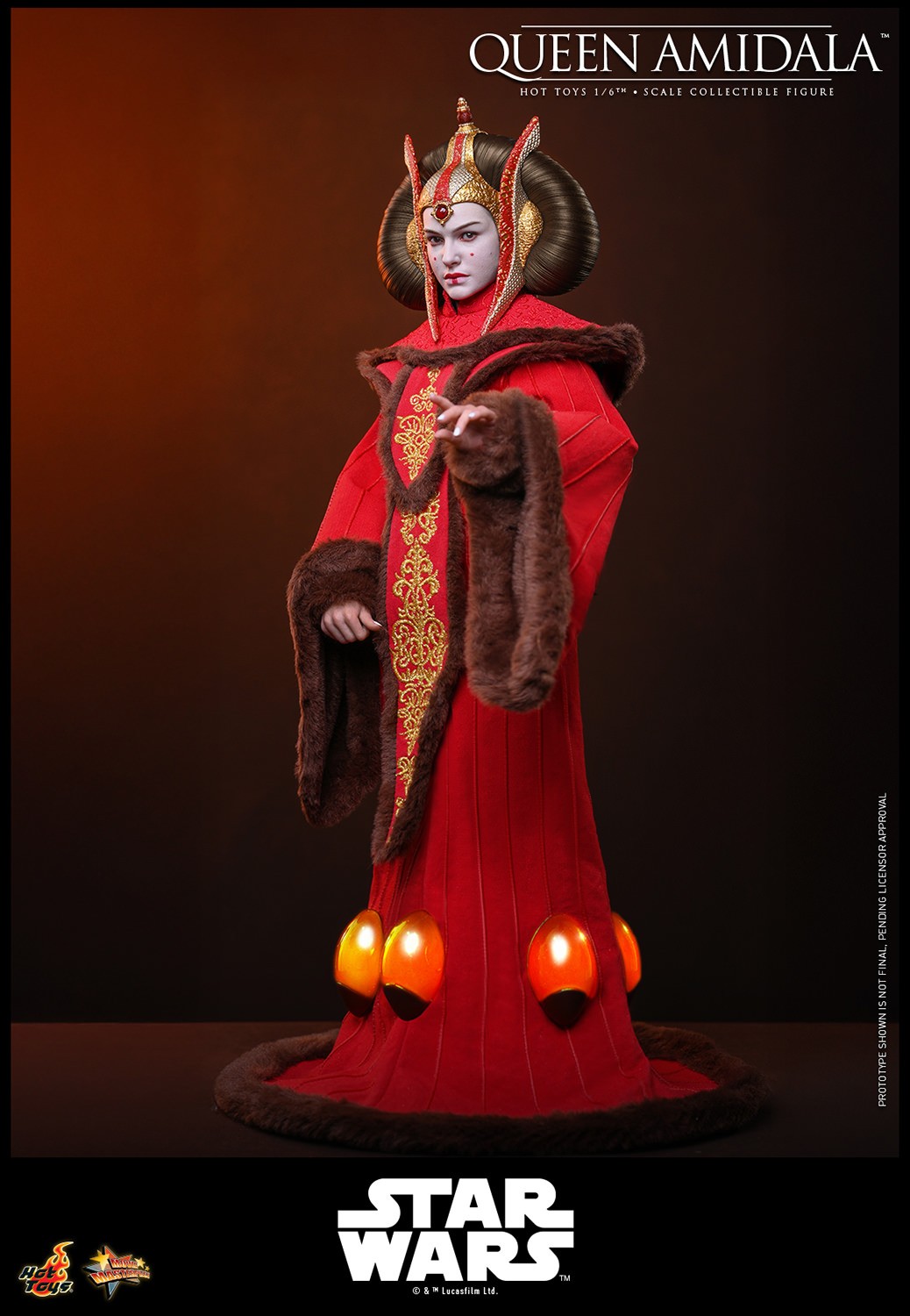 Star Wars Queen Amidala Sixth Scale Figure  (Prototype Shown) View 10